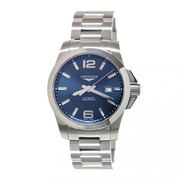 L37784966 - Orologio Longines Conquest Acciaio Blu 43mm Auto