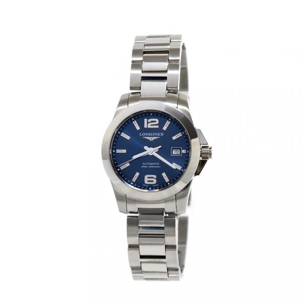 L32764996 - Longines Conquest Blu 29,5mm Bracciale Acciaio