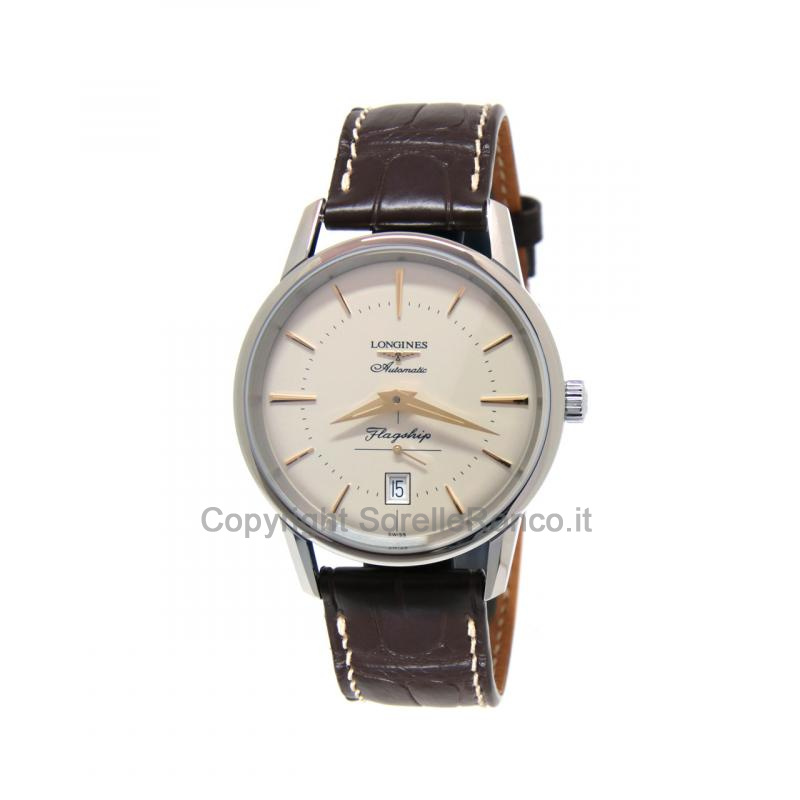 LONGINES HERITAGE FLAGSHIP 38,5MM ARGENTO