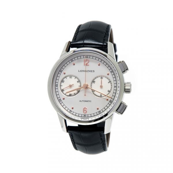 L28144760 - Longines Heritage Chrono 1940 Silver 41mm