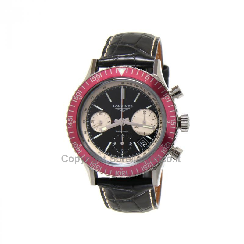 Heritage Diver 1967 Automatico Nero 42mm Ghiera Rossa