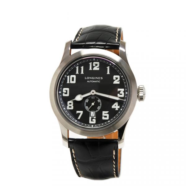 L28114530 - Longines Heritage Military 44mm Nero Automatico