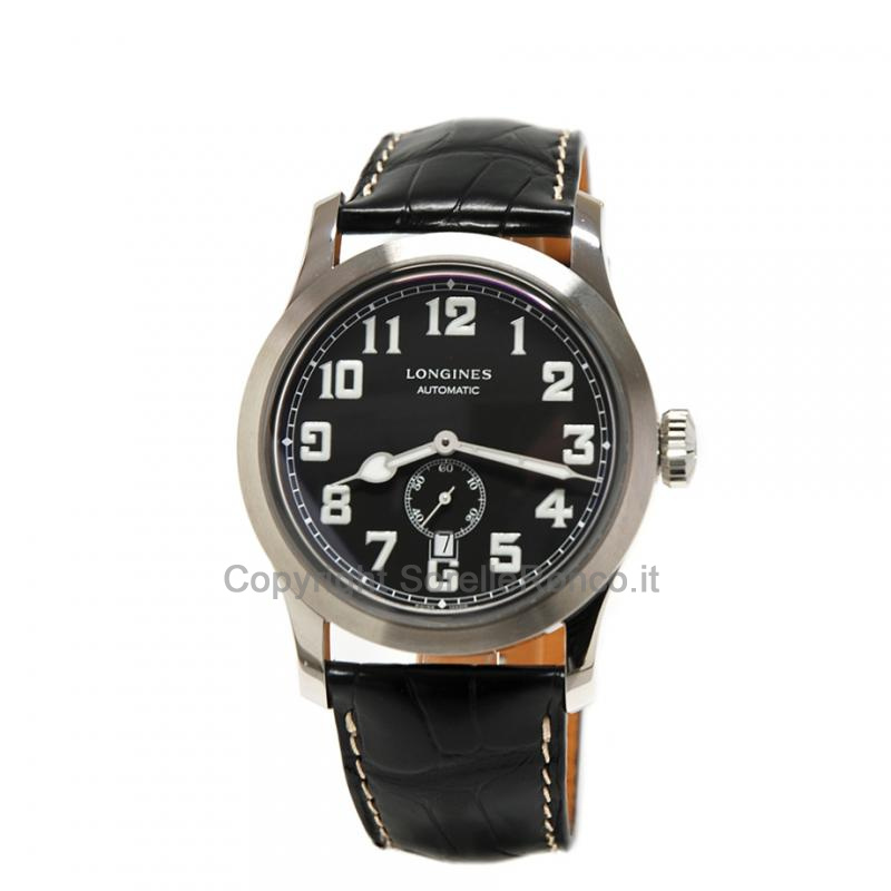 LONGINES HERITAGE MILITARY 44MM NERO AUTOMATICO