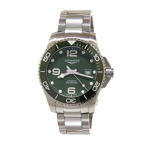 L37824066 - Longines Hydroconquest Verde 43mm Acciaio