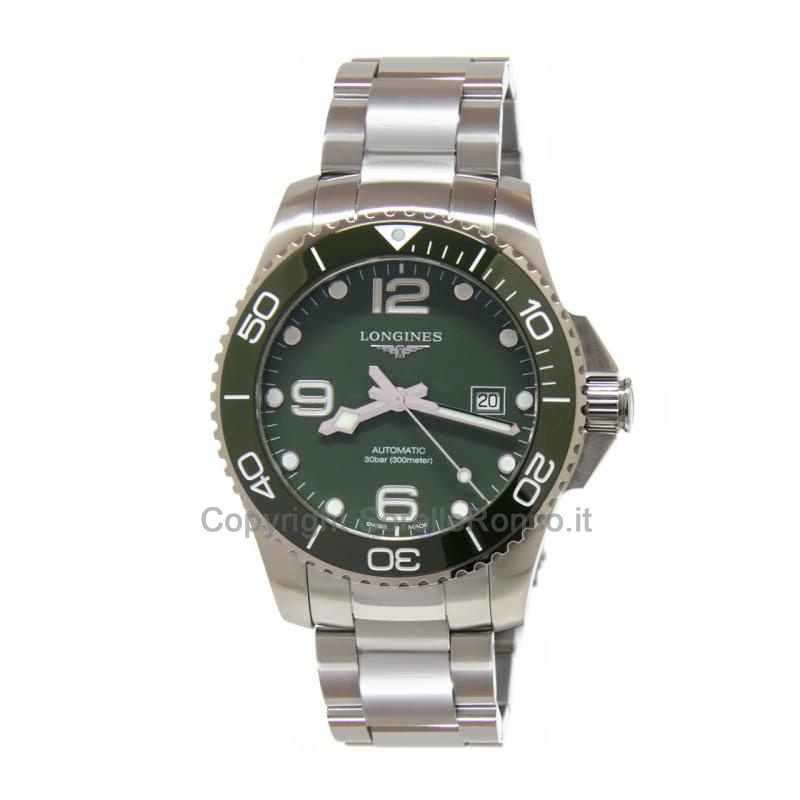 LONGINES HYDROCONQUEST VERDE 43MM ACCIAIO