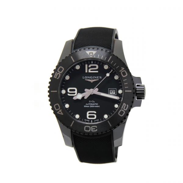 L37844569 - Longines Hydroconquest 43mm Auto Nero Caucciù