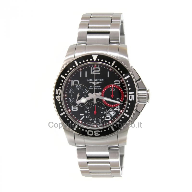 Hydroconquest  Chrono Automatico 41mm Nero
