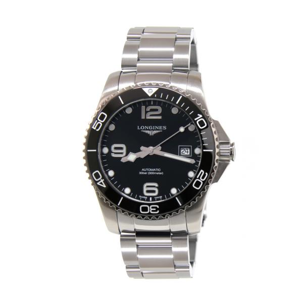 L37814556 - Longines Hydroconquest Nero 41mm Acciaio Ceramica