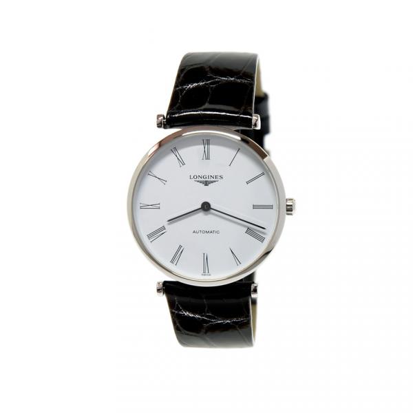 L49084112 - Longines La Grand Classique Bianco 36mm Pelle Nera