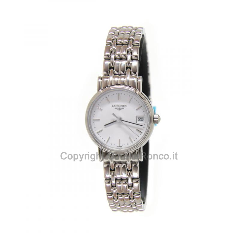 LONGINES PRÉSENCE BIANCO LADY 23,5MM ACCIAIO