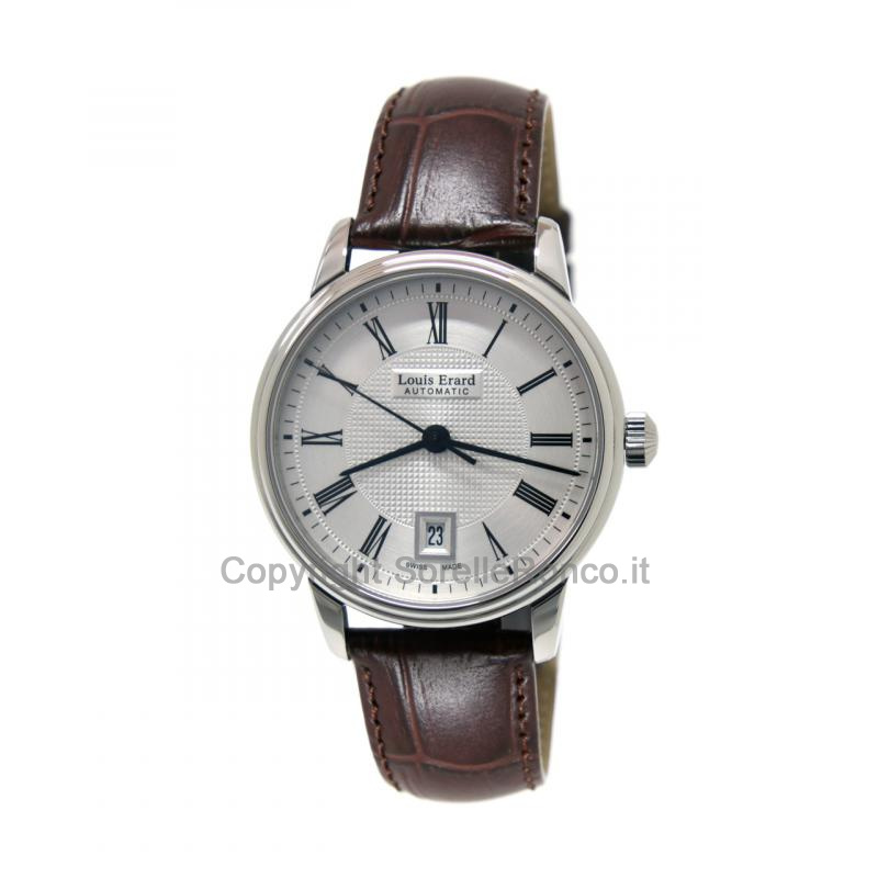 LOUIS ERARD HERITAGE ARGENTO 40MM AUTOMATICO ROMAN