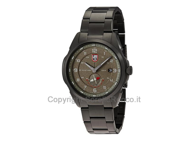 LUMINOX ATACAMA ADVENTURER ACCIAIO MARRONE 42MM