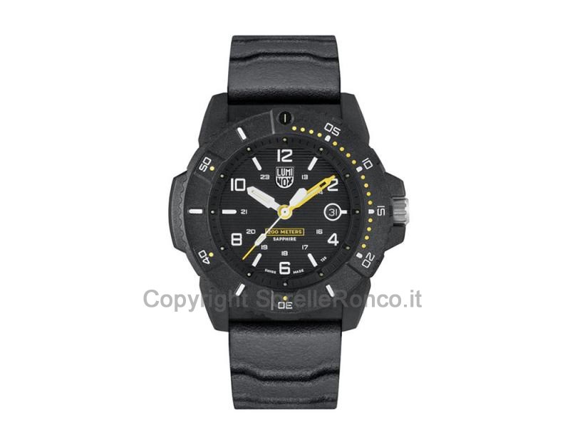 LUMINOX NAVY SEAL GOMMA NERA CARBONOX 45MM