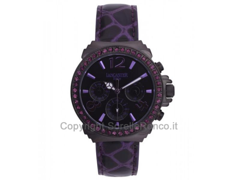 OROLOGIO LANCASTER PILLO CHRONO NERO
