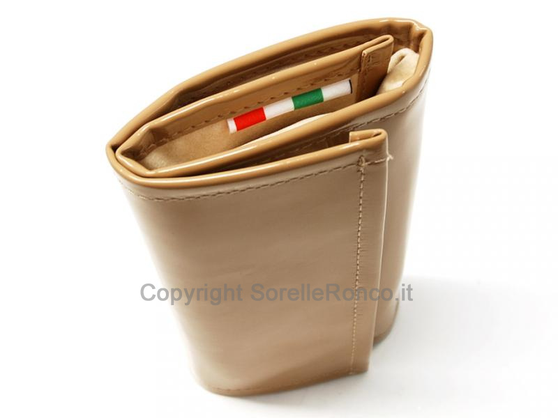 ROTOLO PORTAGIOIELLI VERNICE CARAMELLO