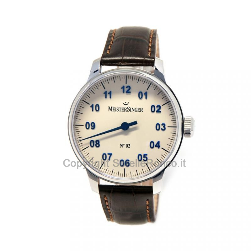 MEISTERSINGER CLASSIC N.2 43MM AVORIO MANUALE