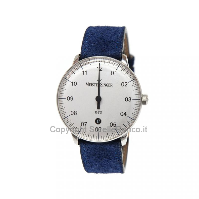 MEISTERSINGER FORM&STYLE NEO PLUS 40MM ARGENTO