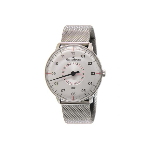 NED901 - Meistersinger Neo Pointer Date 36mm Silver