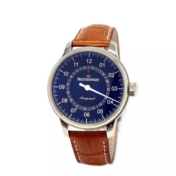 AM1008 - Meistersinger Classic Plus Perigraph 43mm Blu
