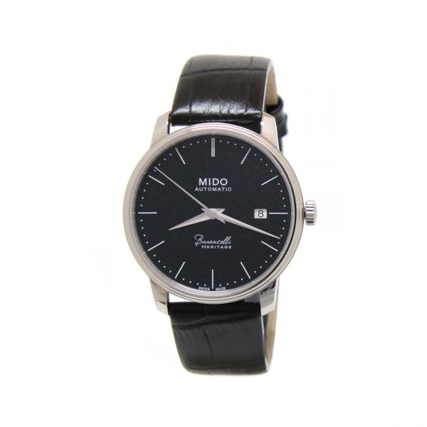 M0274071605000 - Mido Baroncelli III Heritage Nero 39mm Pelle