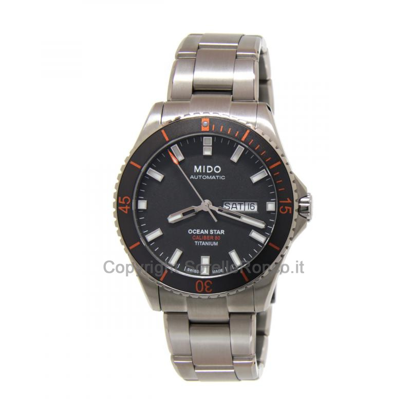 MIDO OCEANS STAR CAPTAIN DIVER 42MM ANTRACITE