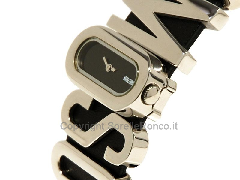 OROLOGIO BRACCIALE SCRITTA MOSCHINO 