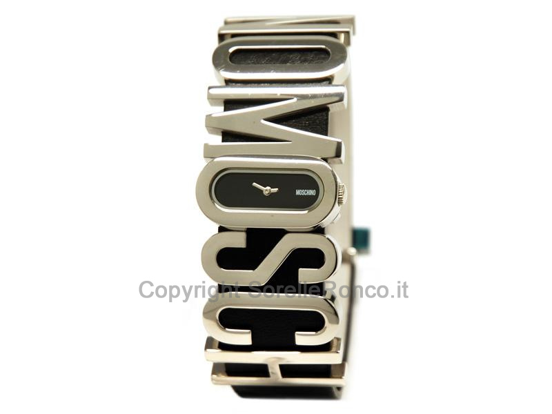 OROLOGIO BRACCIALE SCRITTA MOSCHINO 