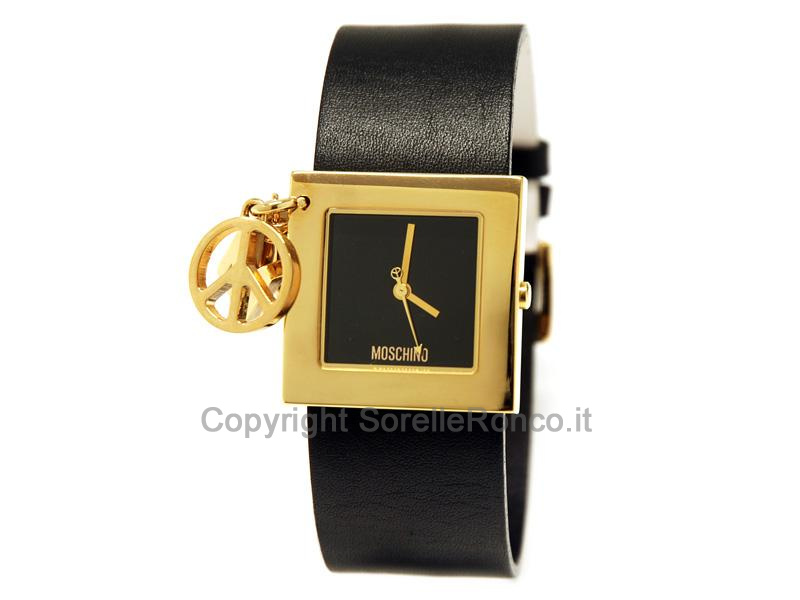 MOSCHINO TIME FOR PEACE QUADRANTE ORO