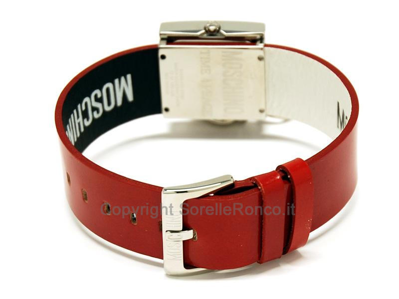 MOSCHINO TIME FOR PEACE 2,5X2,5 ROSSO