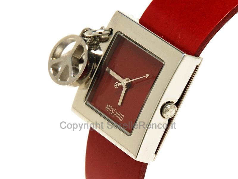 MOSCHINO TIME FOR PEACE 2,5X2,5 ROSSO