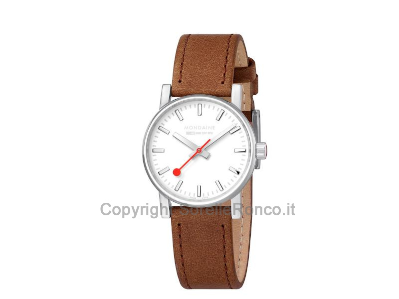 MONDAINE EVO2 SBB 30MM ARGENTO MARRONE