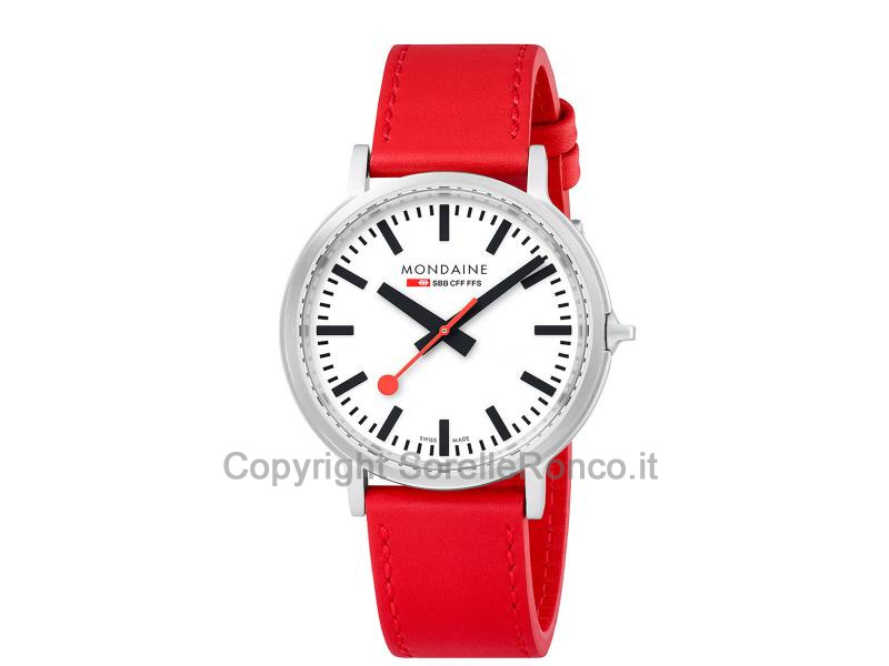 MONDAINE STOP2GO BACKLIGHT 41MM ROSSO