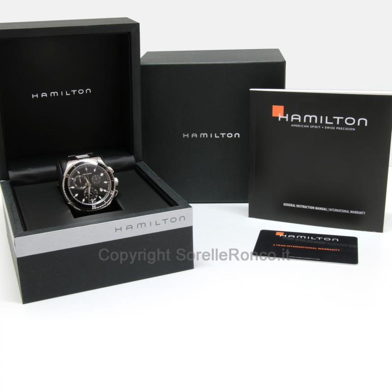 HAMILTON JAZZMASTER SEAVIEW CHRONO NERO 44MM