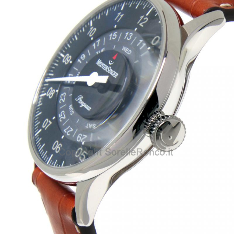 MEISTERSINGER CLASSIC PANGAEA DAY DATE 40MM BLU