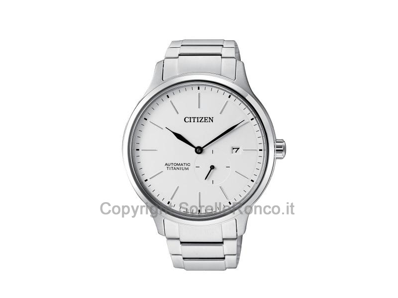 CITIZEN SUPER TITANIO MECCANICO BIANCO 