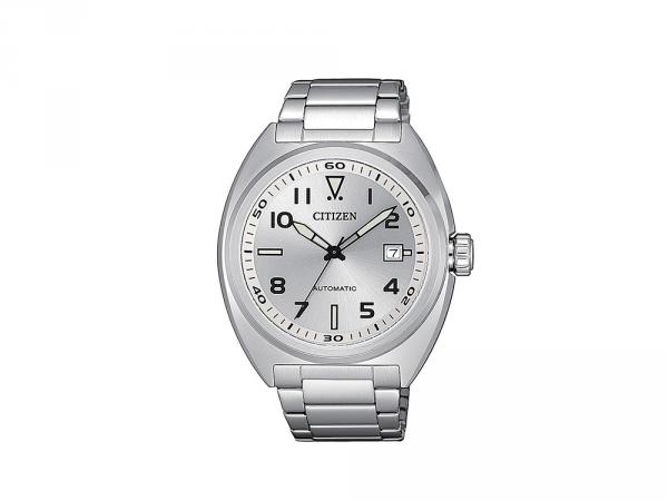 NJ0100-89A - Citizen Solo Tempo Meccanico Silver 42mm