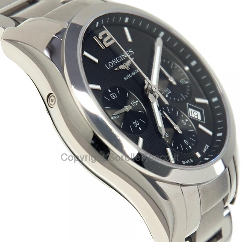 LONGINES CONQUEST CHRONO NERO 41MM