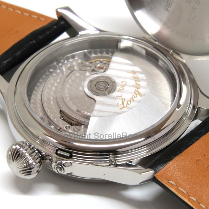 LONGINES HERITAGE 47,5MM TWENTY-FOUR HOURS NERO