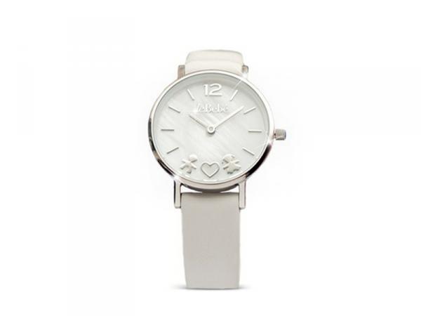 OLB260-04B - Orologio LeBebe Battiti 26mm PelleBianca