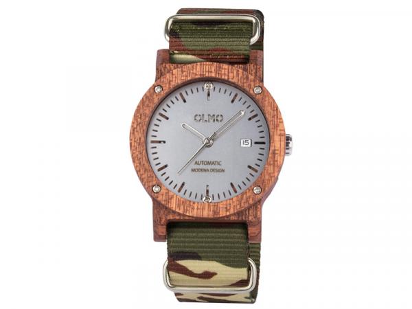 OLMO1M1C - Orologio Olmo in Mogano Automatico 42mm