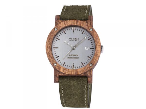 OLMO1M1LV - Orologio Automatico Olmo in Mogano 42mm