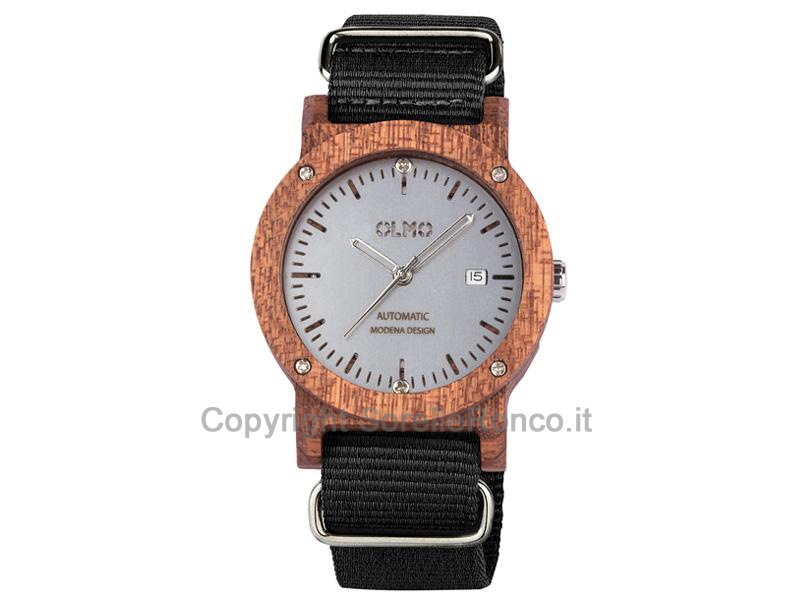 OROLOGIO OLMO MOGANO AUTOMATICO 42MM