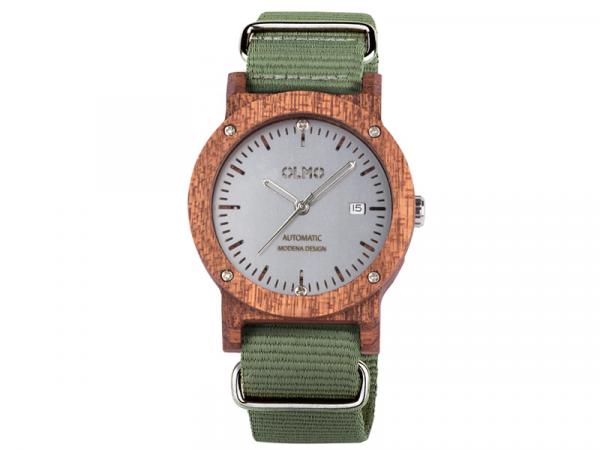 OLMO1M1V - Olmo Orologio Automatico in Mogano 42mm