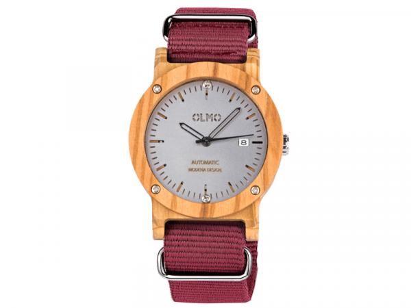 OLMO2M1B - Orologio Olmo in Olivo Automatico 42mm