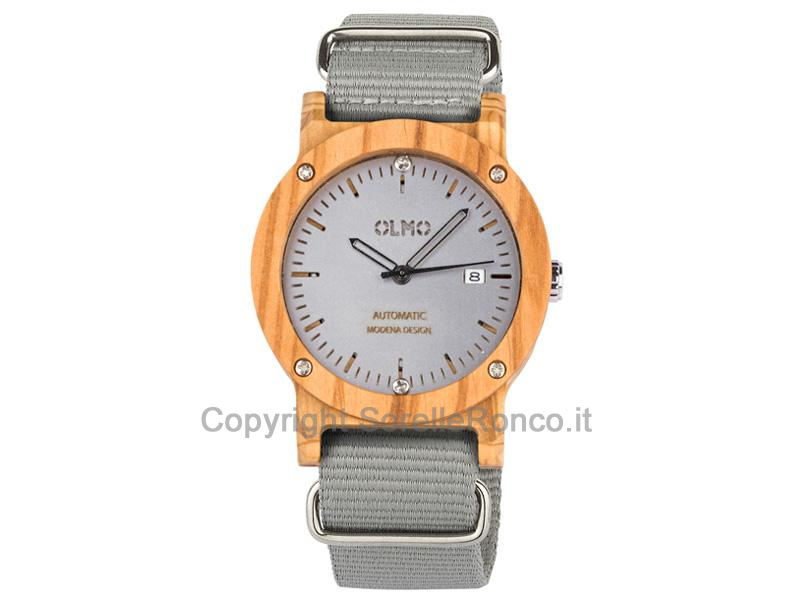 OLMO OROLOGIO IN OLIVO AUTOMATICO 42MM