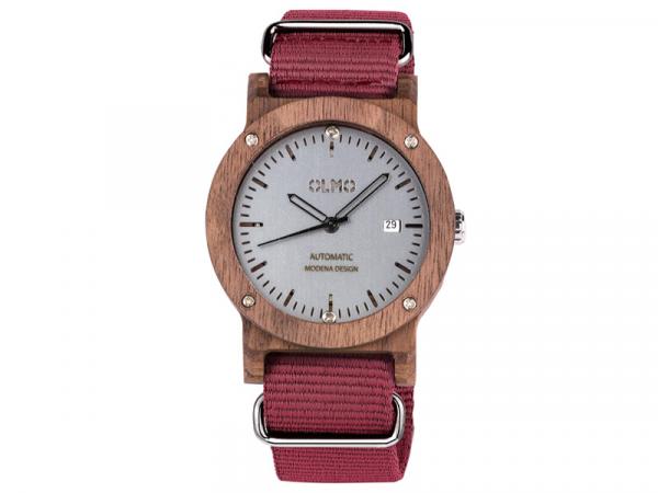 OLMO3M1B - Olmo Orologio Legno Noce Automatico 42mm