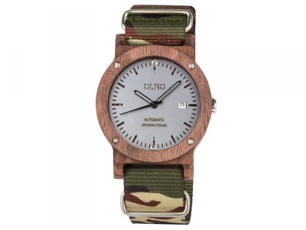 OLMO3M1C - Olmo Orologio Automatico Legno Noce 42mm