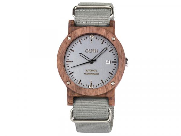 OLMO3M1G - Orologio Olmo Automatico Legno Noce 42mm