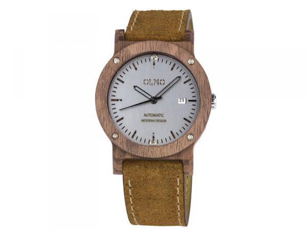 OLMO3M1LM - Orologio Automatico Olmo Legno Noce 42mm
