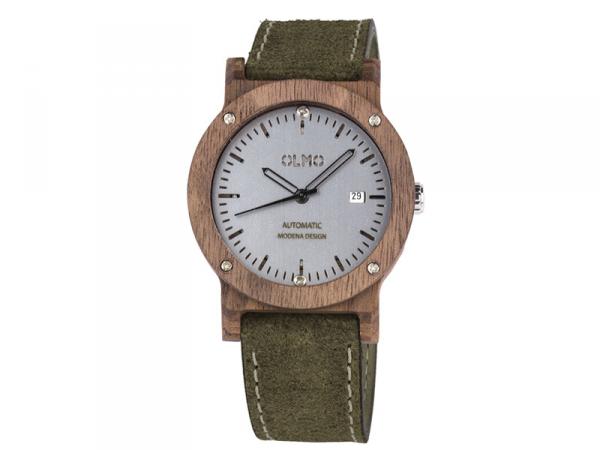 OLMO3M1LV - Orologio Olmo Legno Noce Automatico 42mm